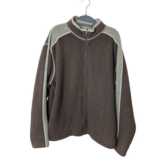 Kuhl Alpace Fleece Brown Mens Sweater XL - Picture 1 of 8
